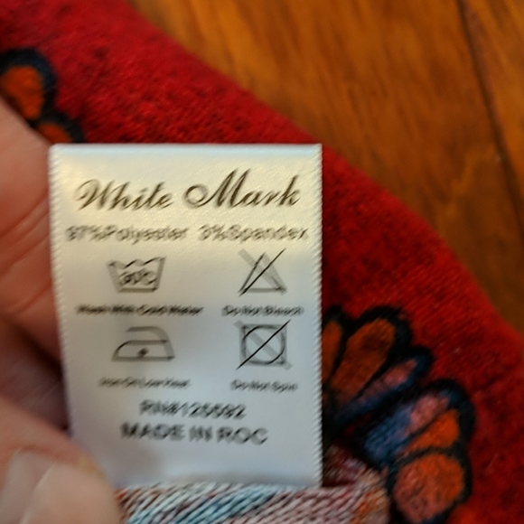 White Mark Boho Chic Super Soft Dress - Picture 3 of 6